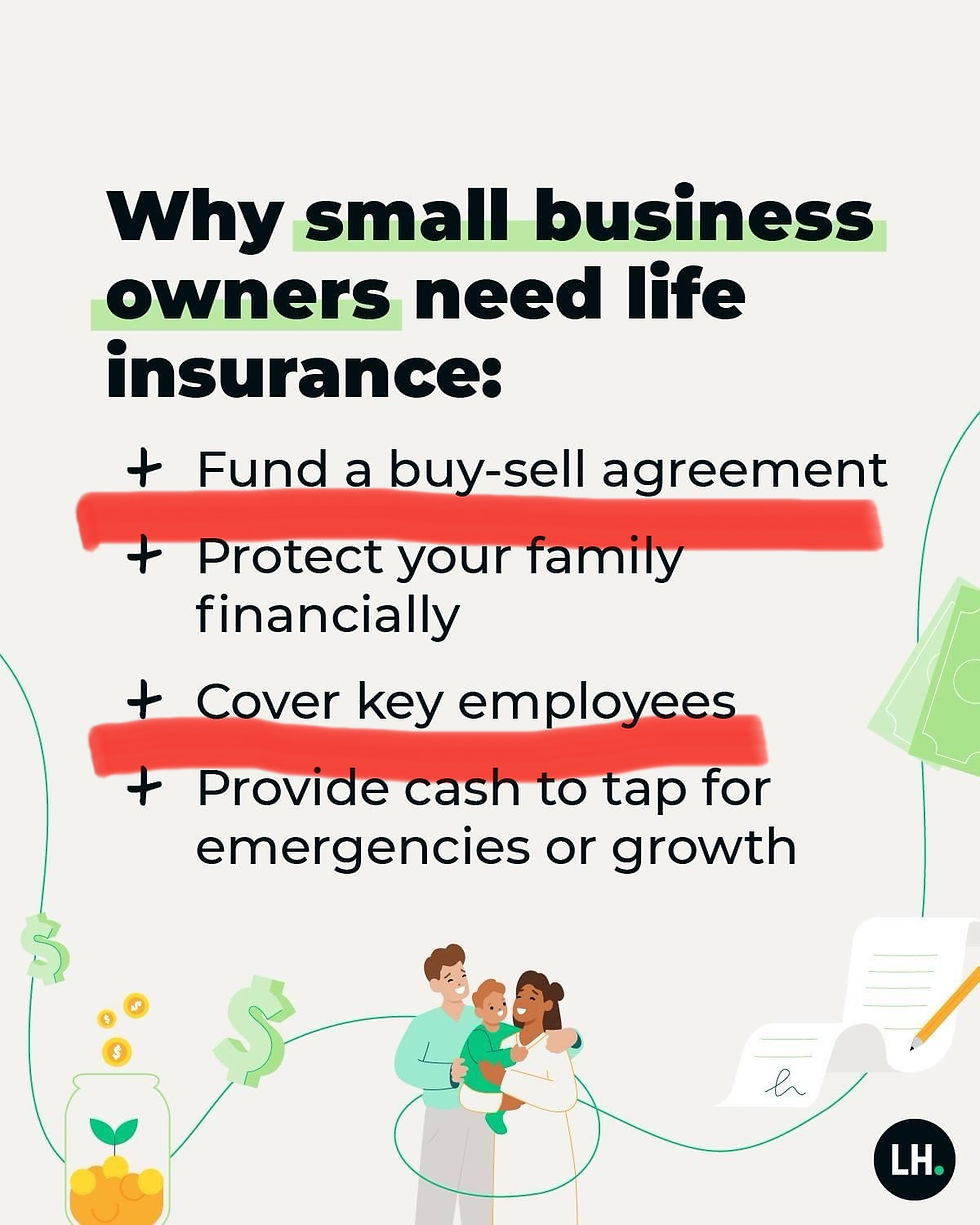 The Importance of Buy-Sell Agreements and Key-Man Insurance: Protecting Your Business and Families.