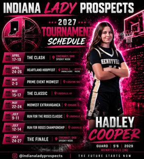 2029 Hadley Cooper of Henryville (5'6 Guard) Player Profile #Indiana #studentathlete