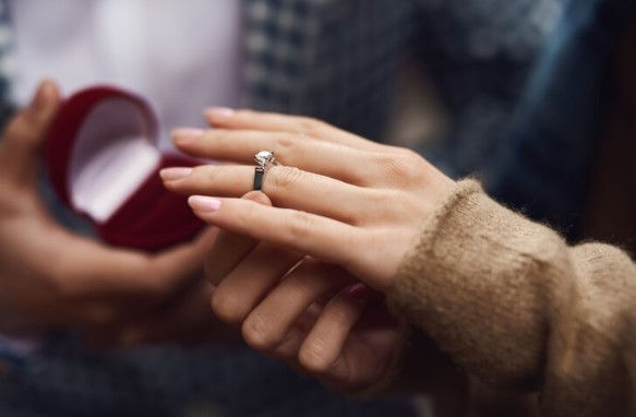 hidden halo engagement ring uk