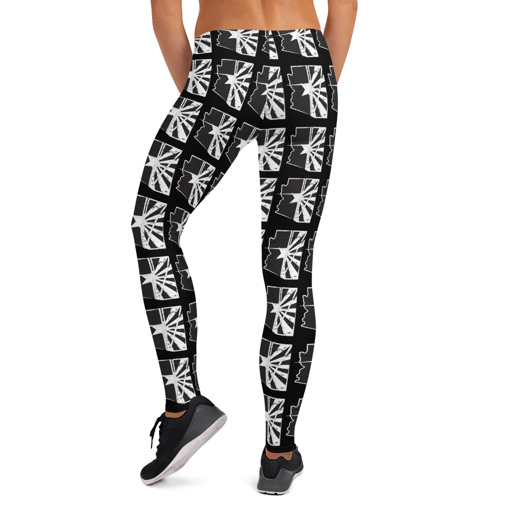 AZ All-Over Print Leggings