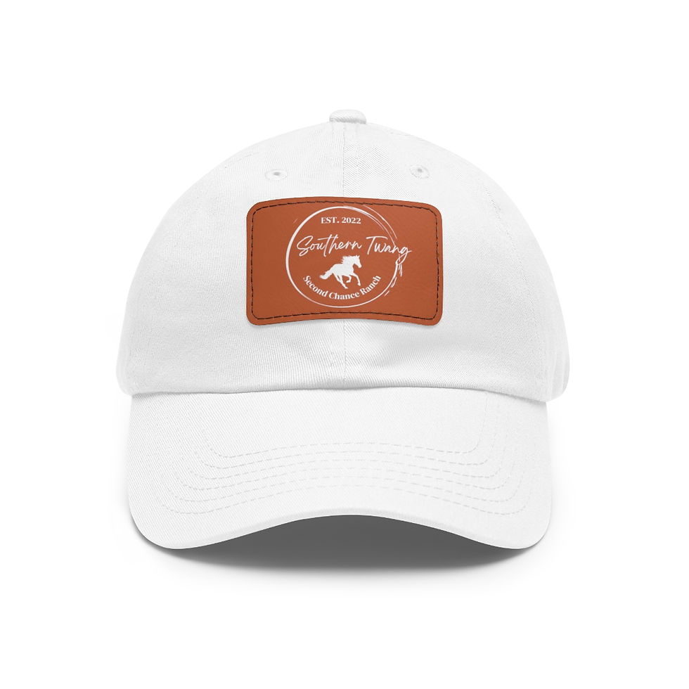 Thumbnail: STSCR Hat with Leather Patch (Rectangle)