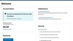 How to set up your IRS Online Account