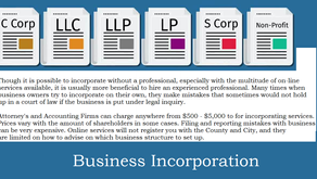 Choosing A Business Structure