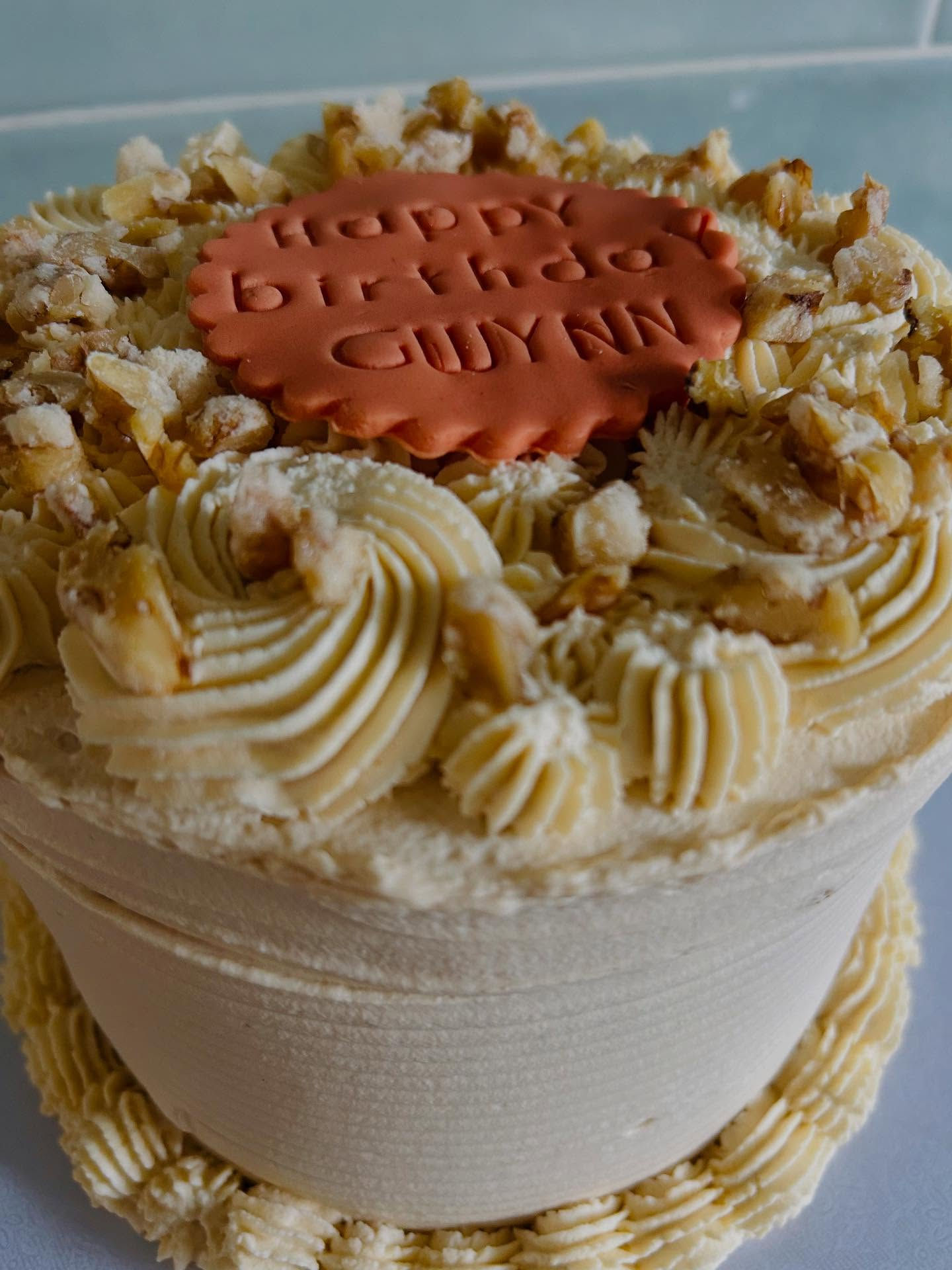 Coffee and walnut Cake