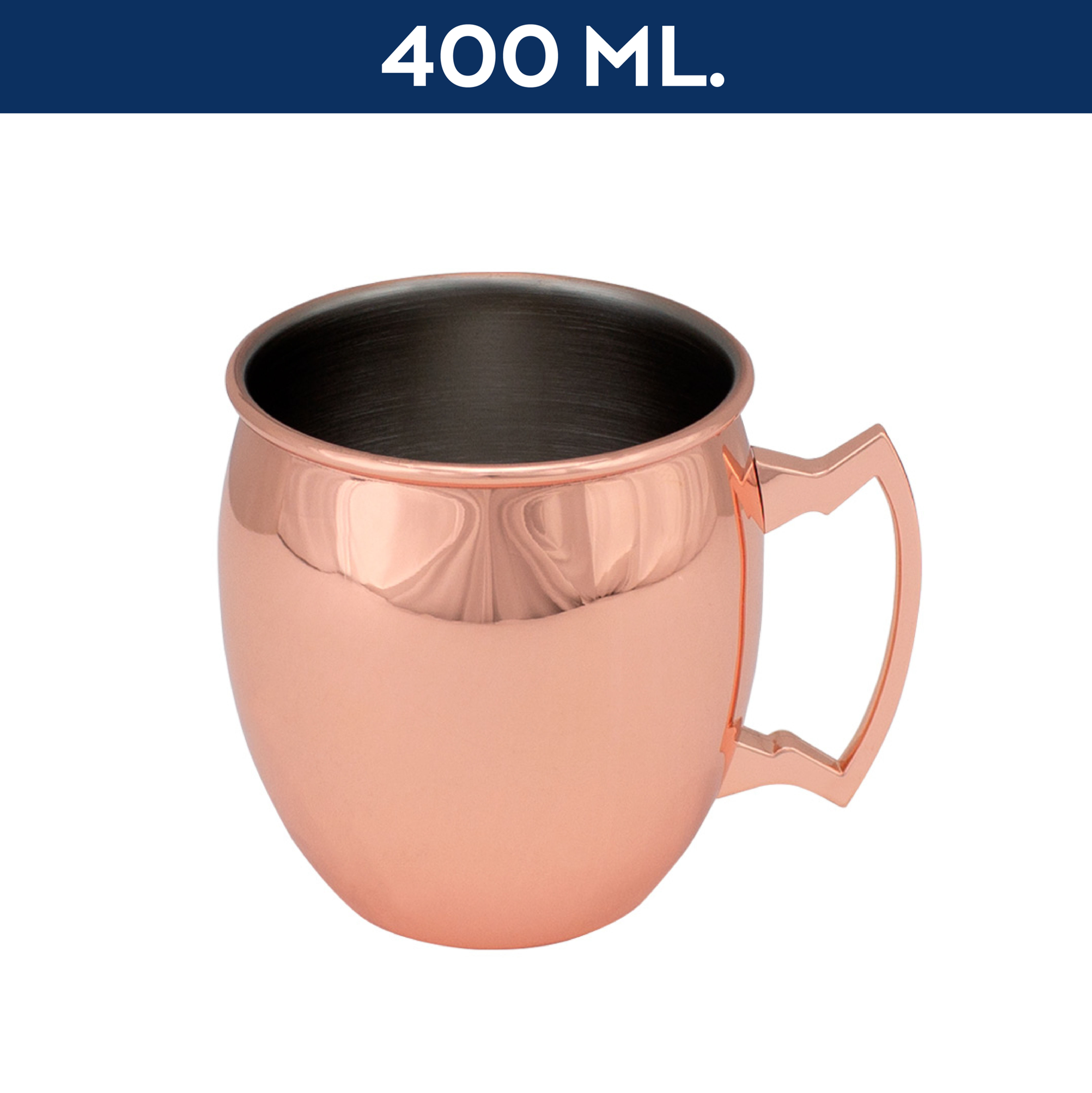 PMUGCM63 - Tazón metálico Encobrizado (valor neto):