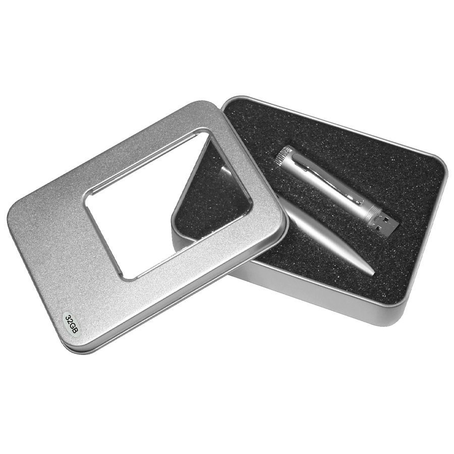 Miniatura: PPC108 - USB Bolígrafo Metálico Pendrive 32GB (valor neto):