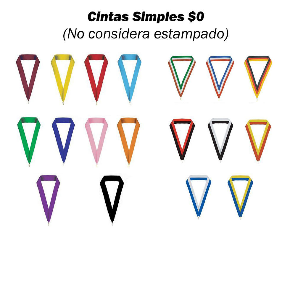Cintas (Valor neto)