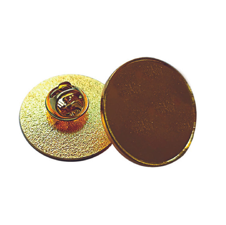 Miniatura: IPCD - Piocha Broche Redondo Dorado (valor neto) desde: