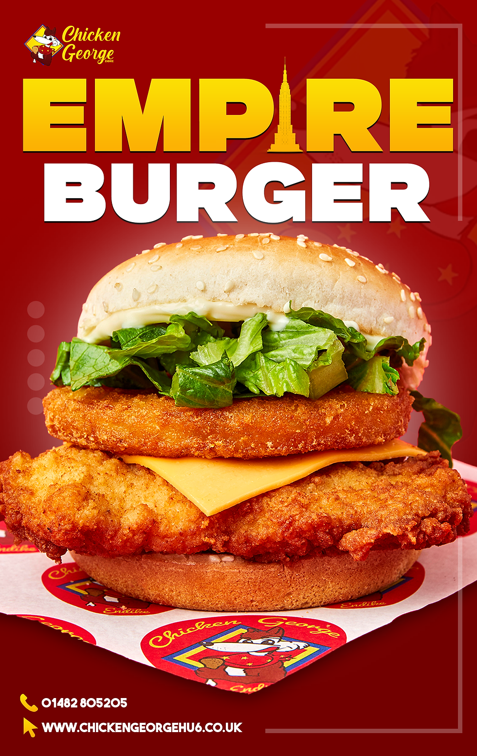 Empire Burger Poster