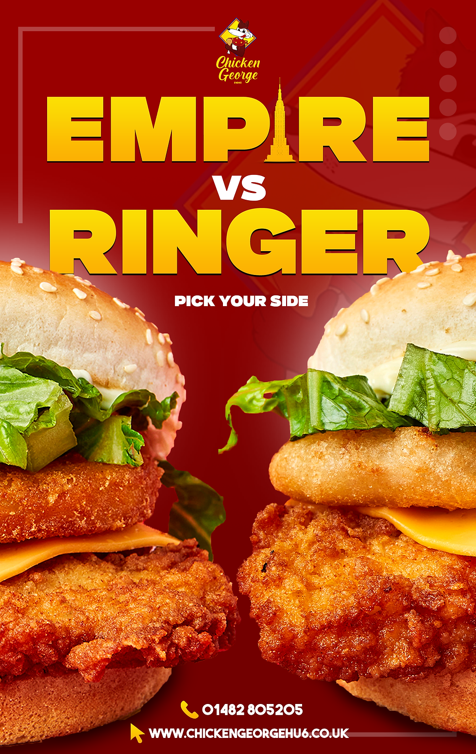 Empire vs Ringer Poster