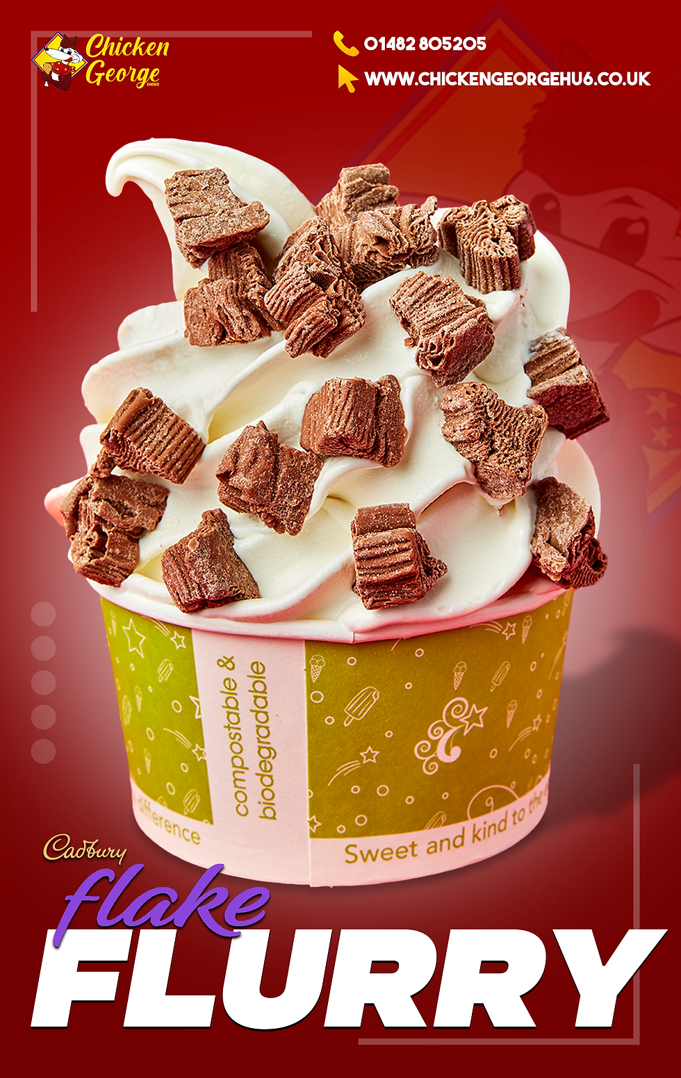 Flake Flurry Poster