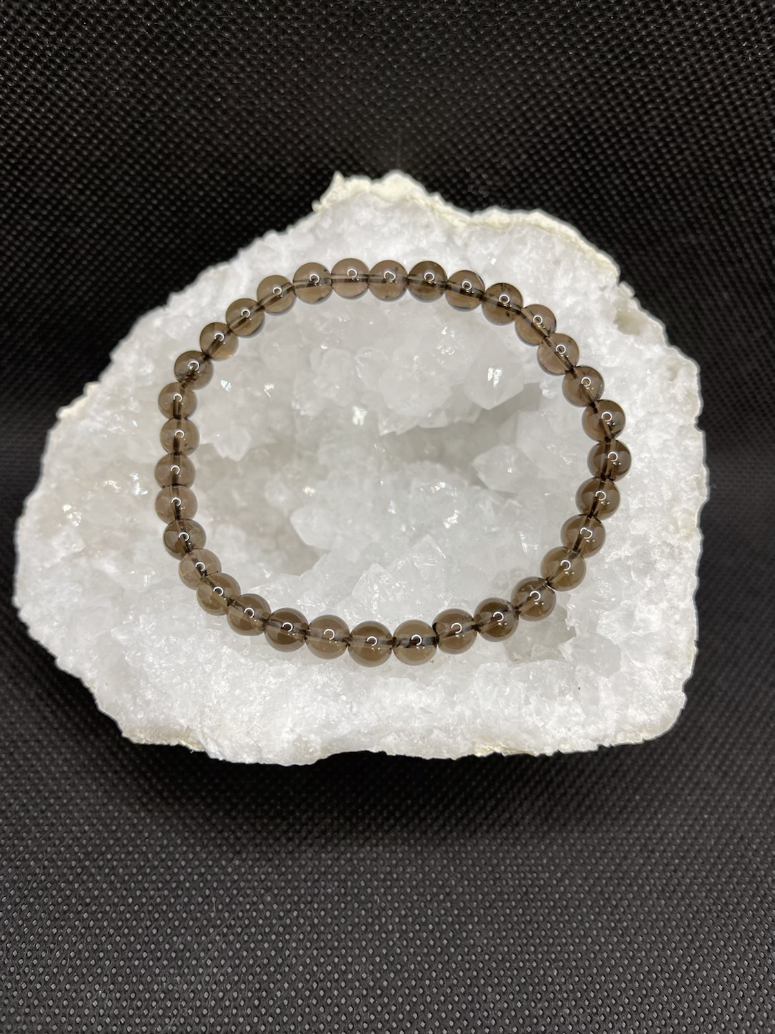 Smoky Quartz Bracelet 6mm