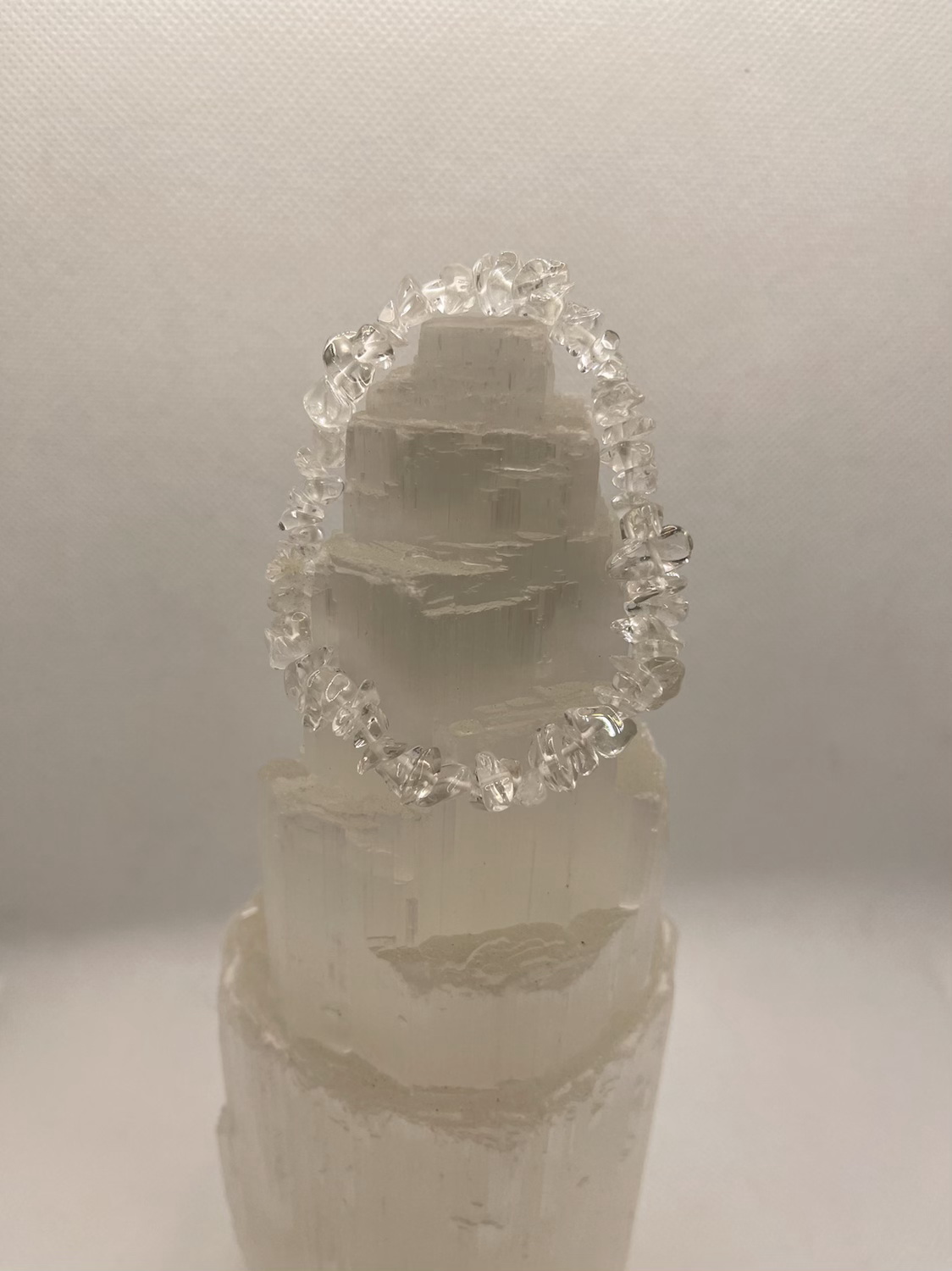 Bracelet baroque cristal de roche