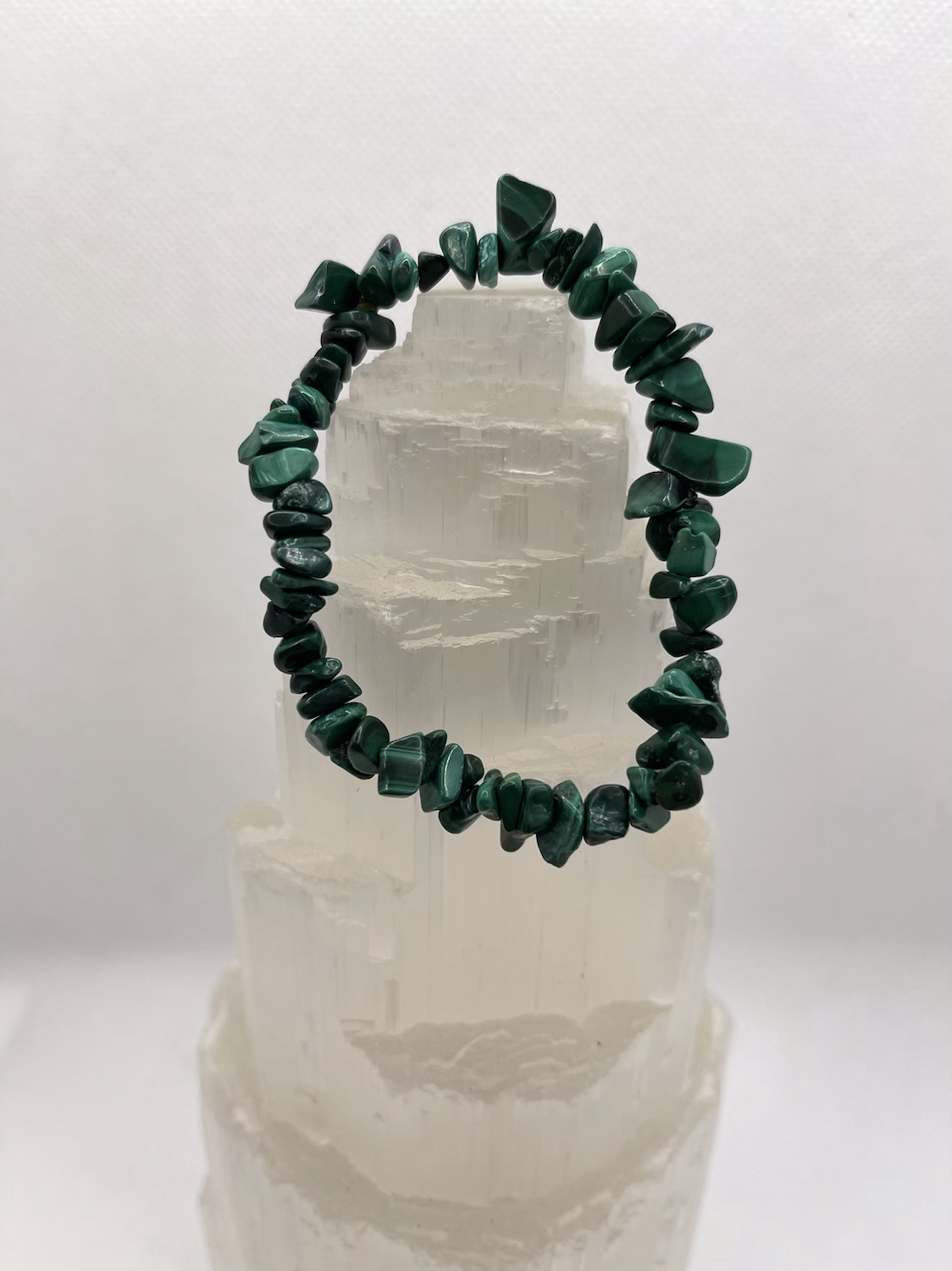 Bracelet baroque Malachite