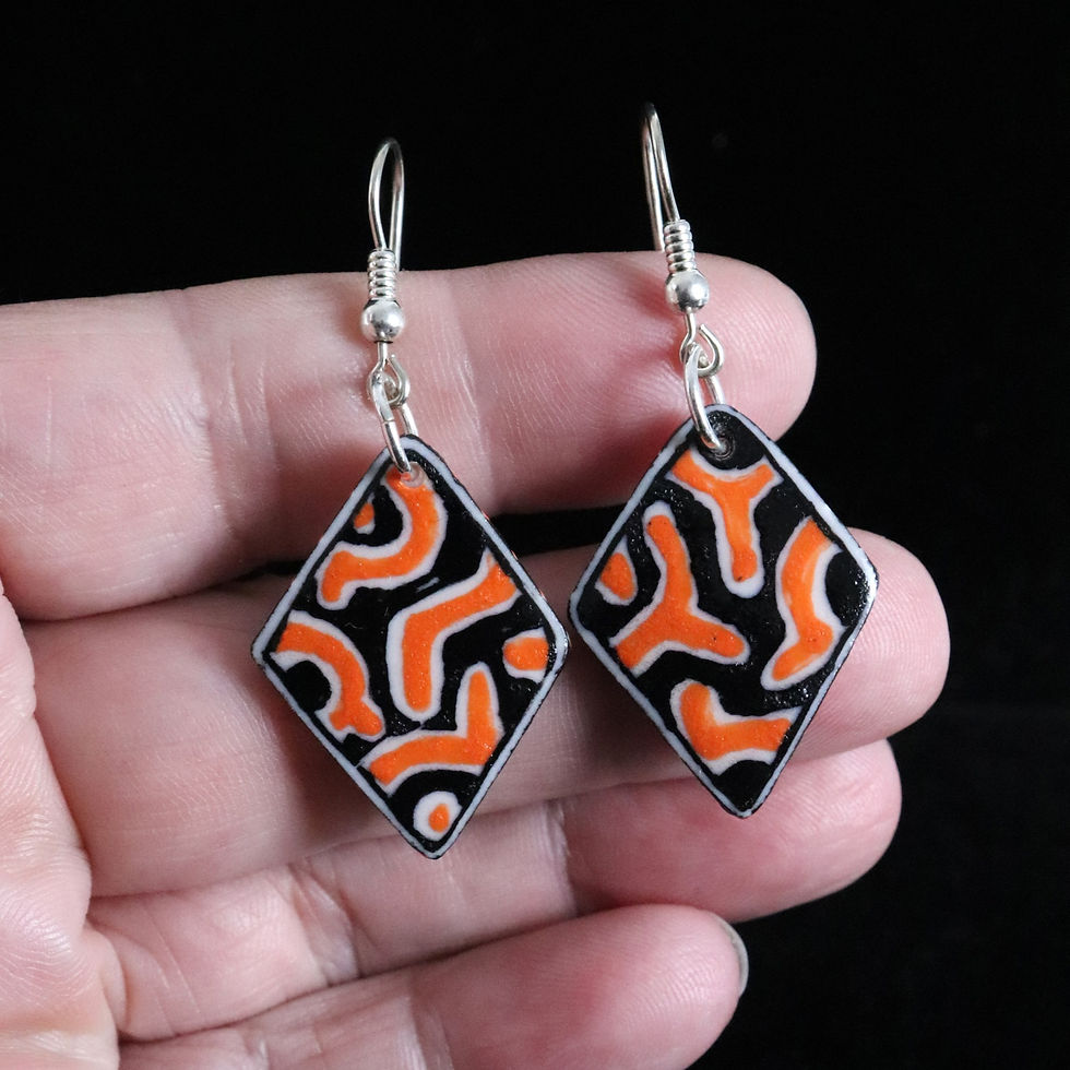 Thumbnail: Lozenge-shaped Earrings
