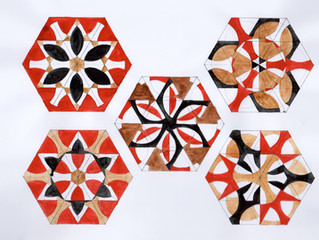 Second pattern trials: Working on Islamic inspired patterns