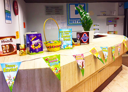 Depot POS - reception desk