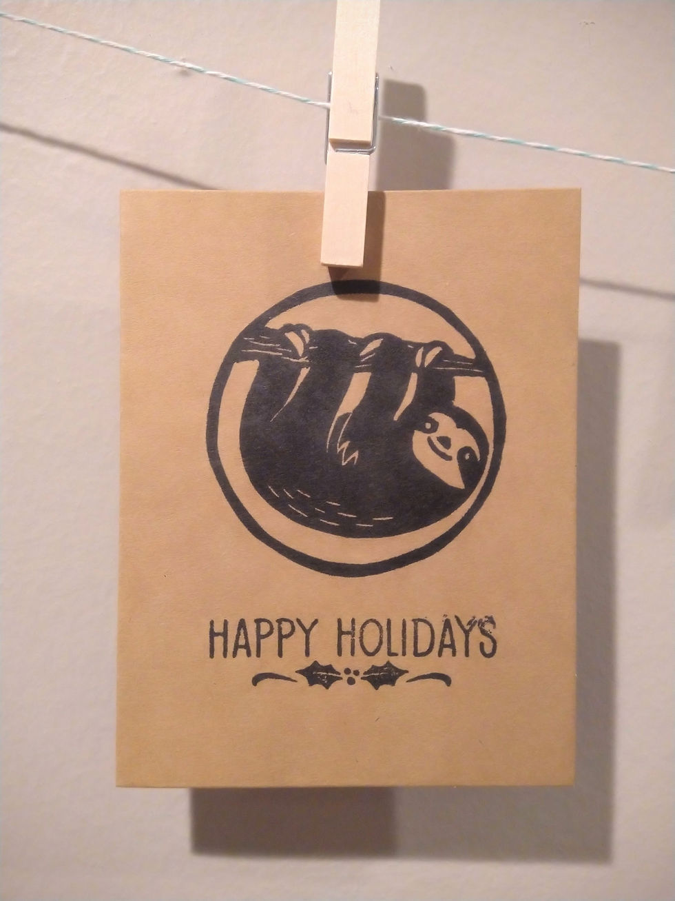Thumbnail: Sloth Greeting Card