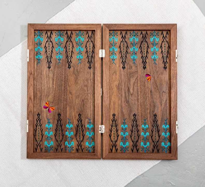 Thumbnail: Boustan Backgammon Board
