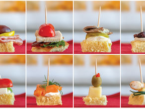 Assorted Holiday Crostini Platter