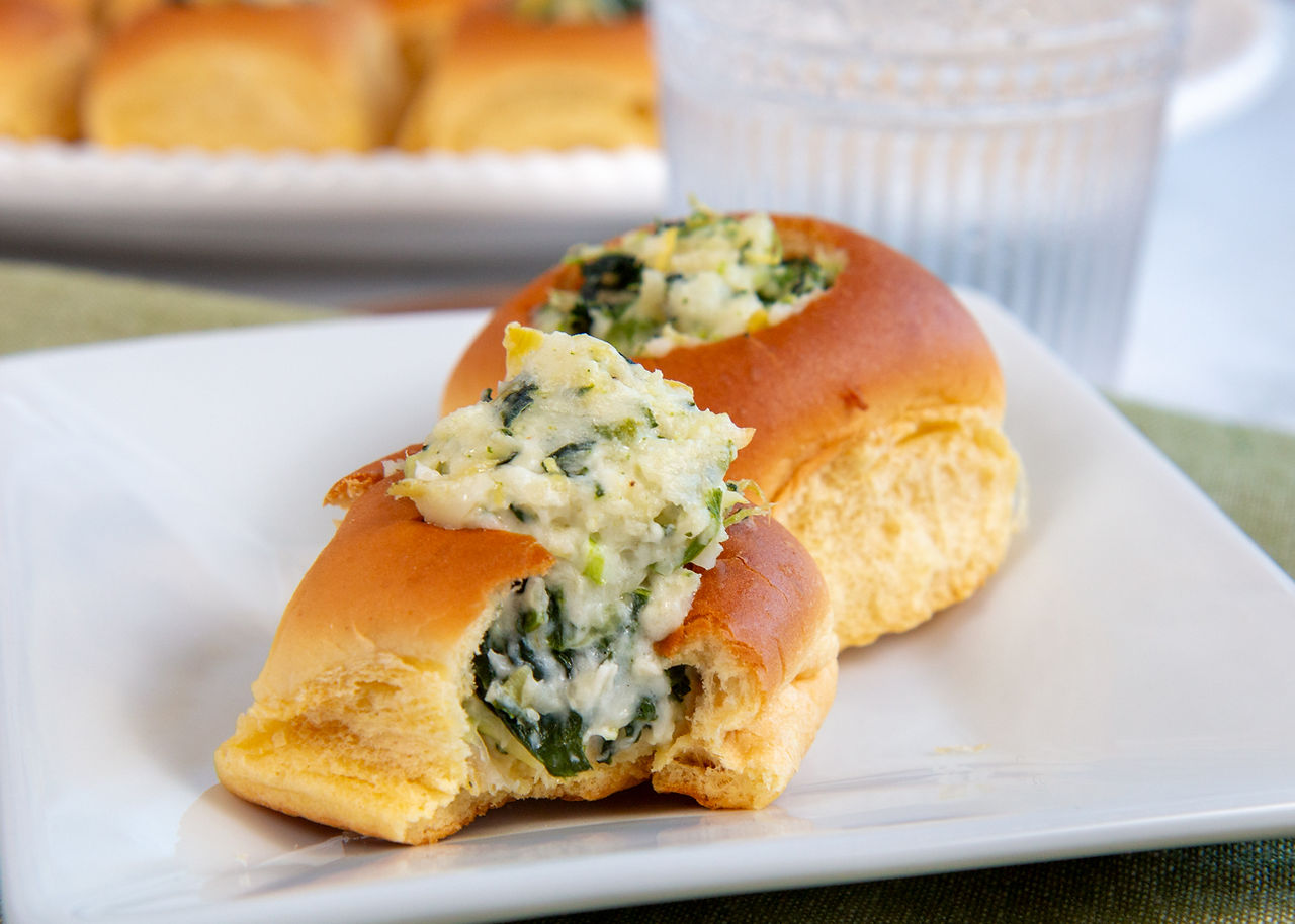 Spinach & Artichoke Bites
