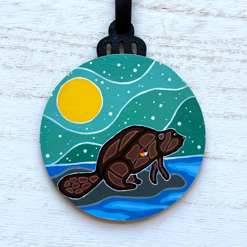 Nbwaakaawin Art Print Ornament