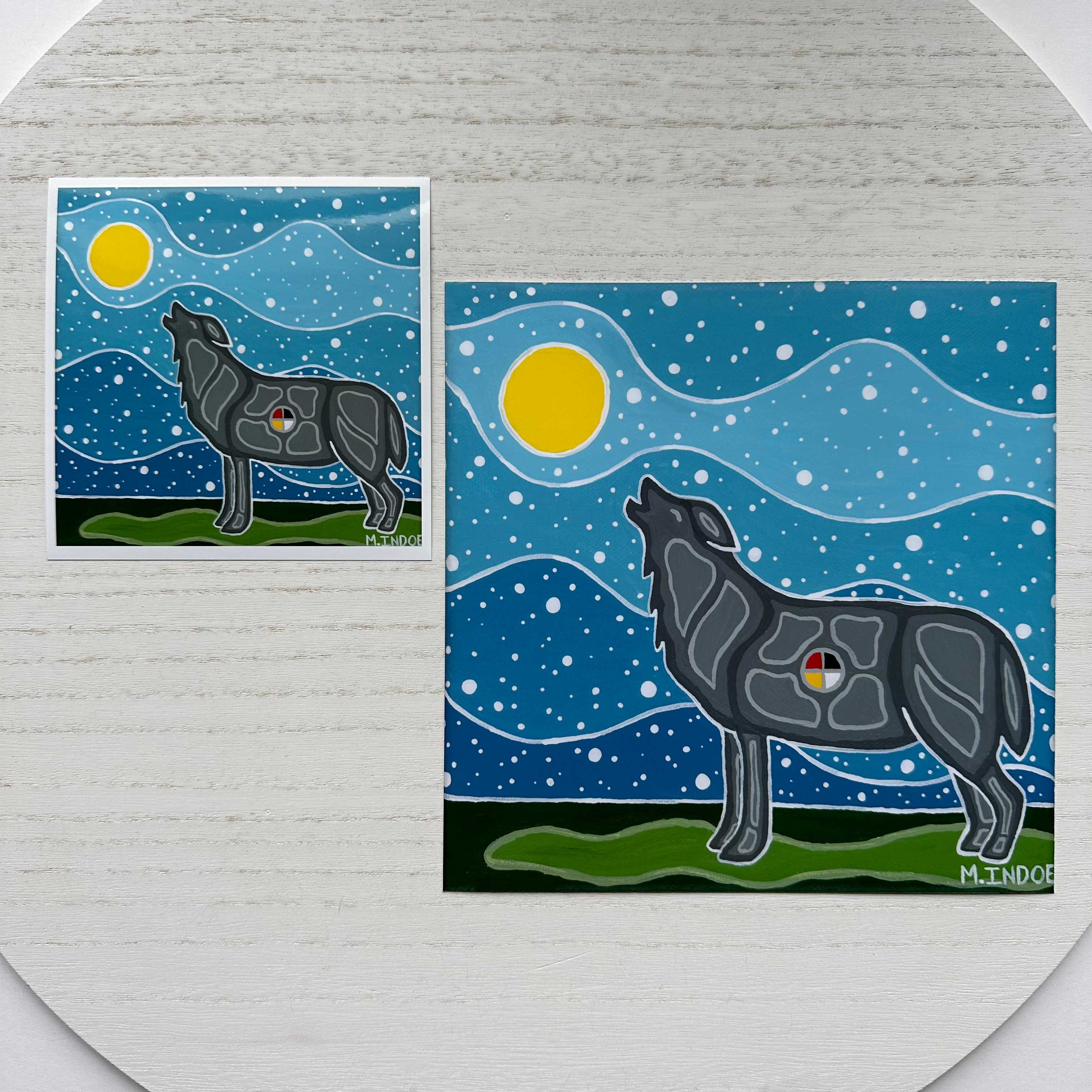 Dbaadendiziwin Art Print