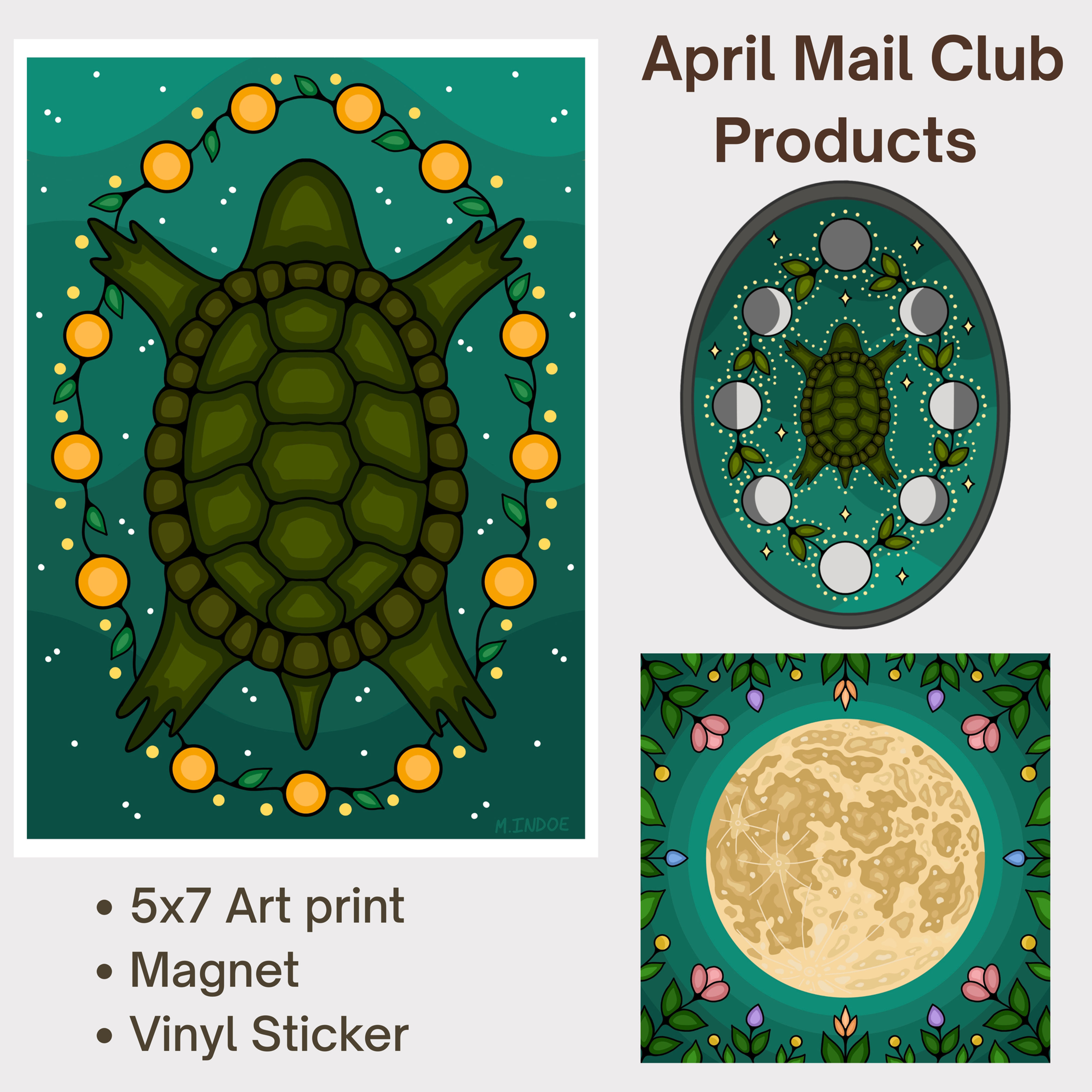 April Mail Club Products