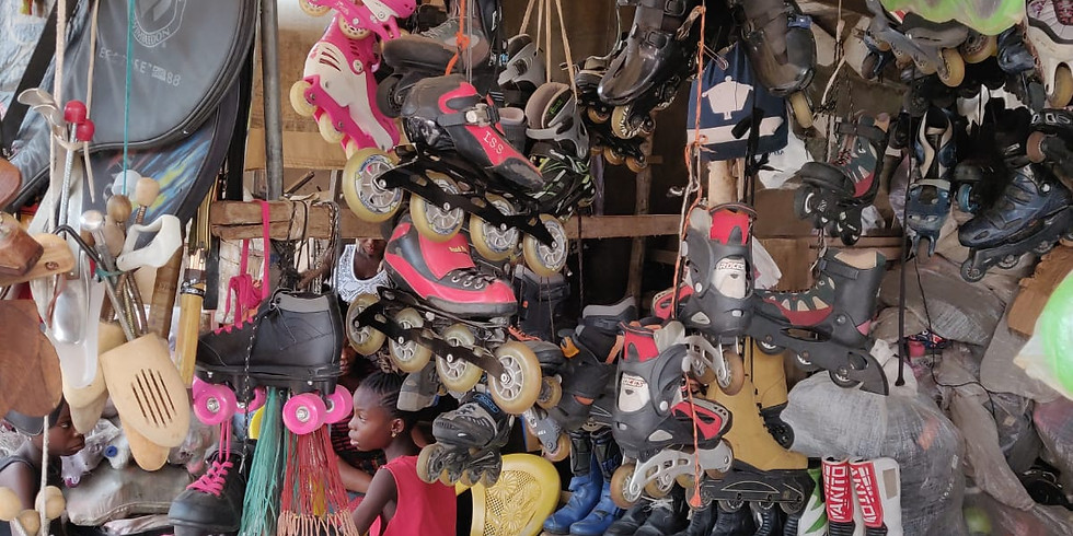 Visite du marché aux fripes