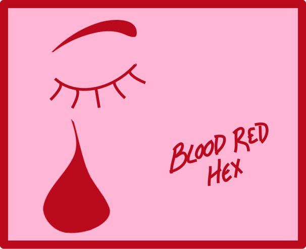 Tear - Blood Red Hex