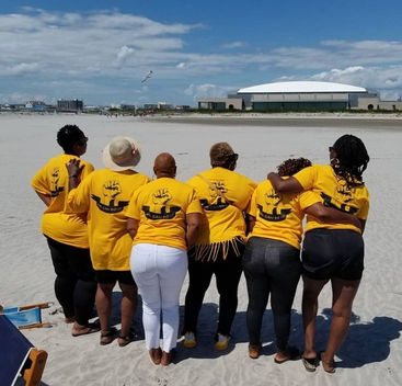 Beach Trip with Custom Shirts