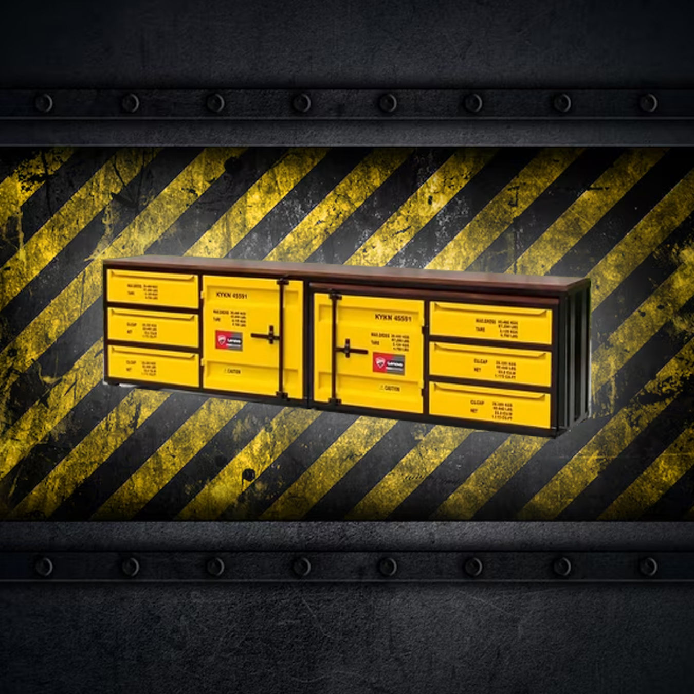 KONTEYNERBOX Çekmeceli Dolaplı Çalışma Tezgahı