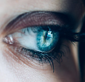 Blue Eye Close-Up
