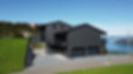 Arrival at Villa Tauris: private entrance and garage of the luxury estate in Emmetten above Lake Luc