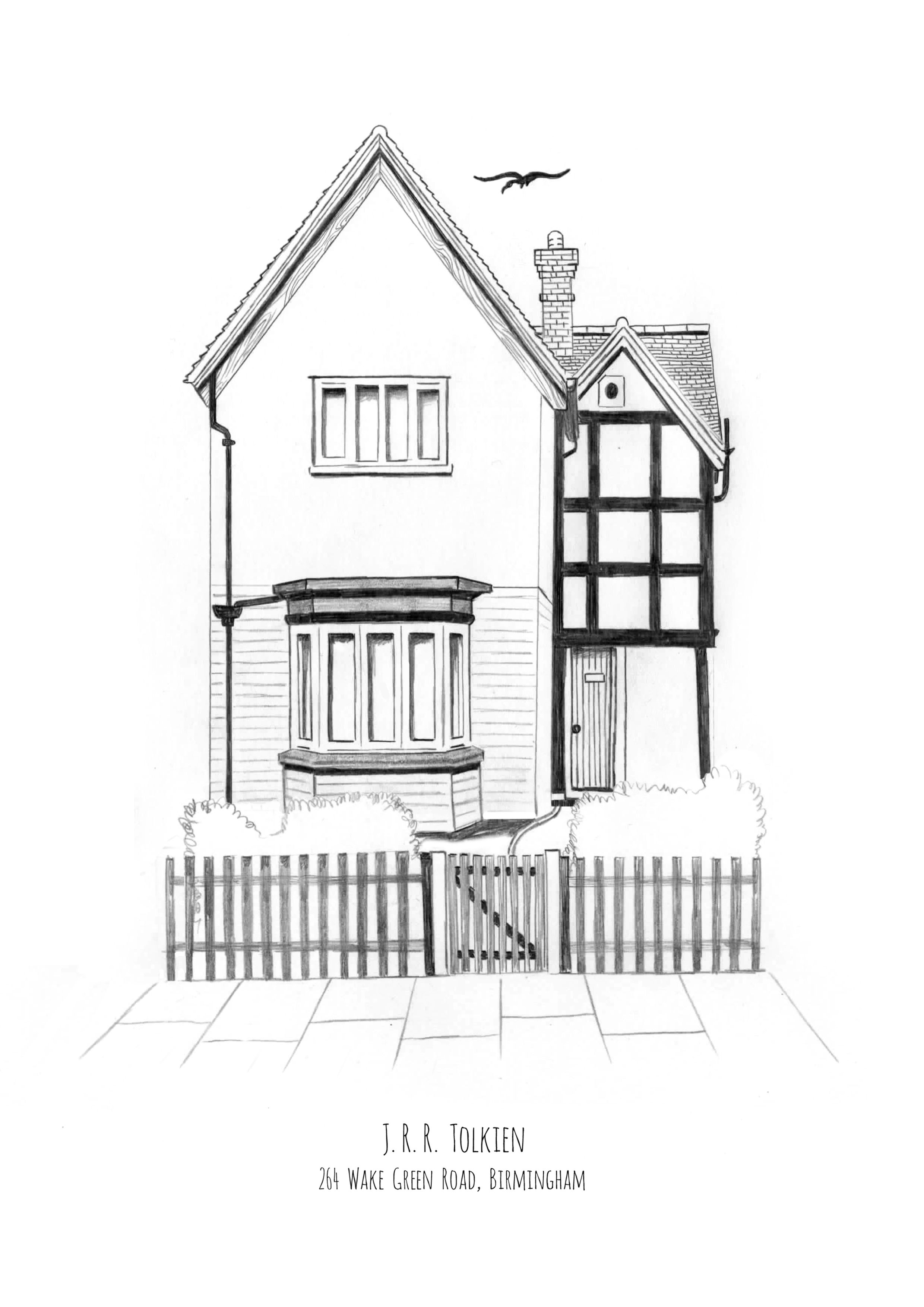J.R.R. Tolkien SKETCH