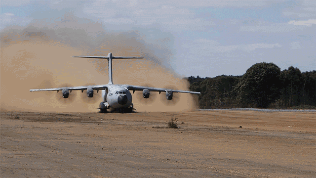 A400M Décollage