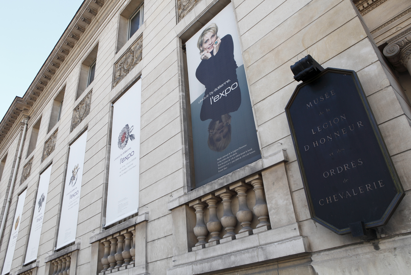 Edeenne exhibition at th Musée de la Légiond'Honneur