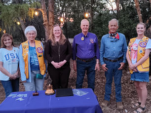Sandia Mountain Lions New Officers