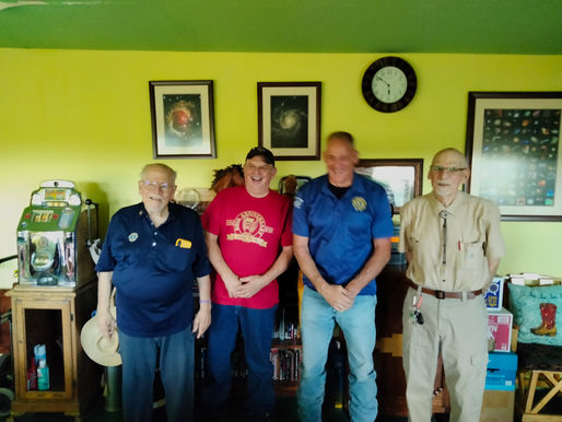 Socorro County Lions Officer Installation