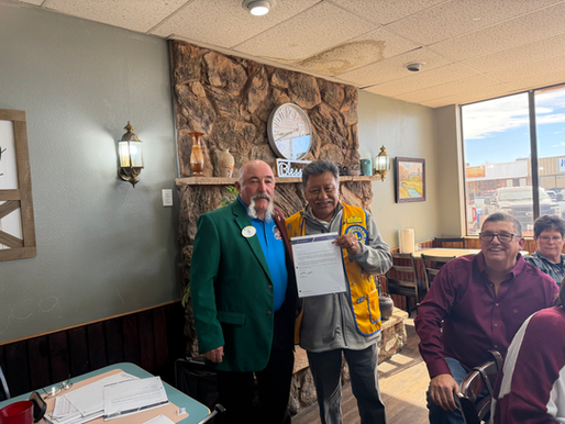 Hobbs Lions Chevron Presentations