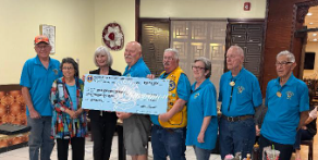 Farmington Evening Lions Club continues donations to the Children’s Hope Foundation with a second $5,000 donation