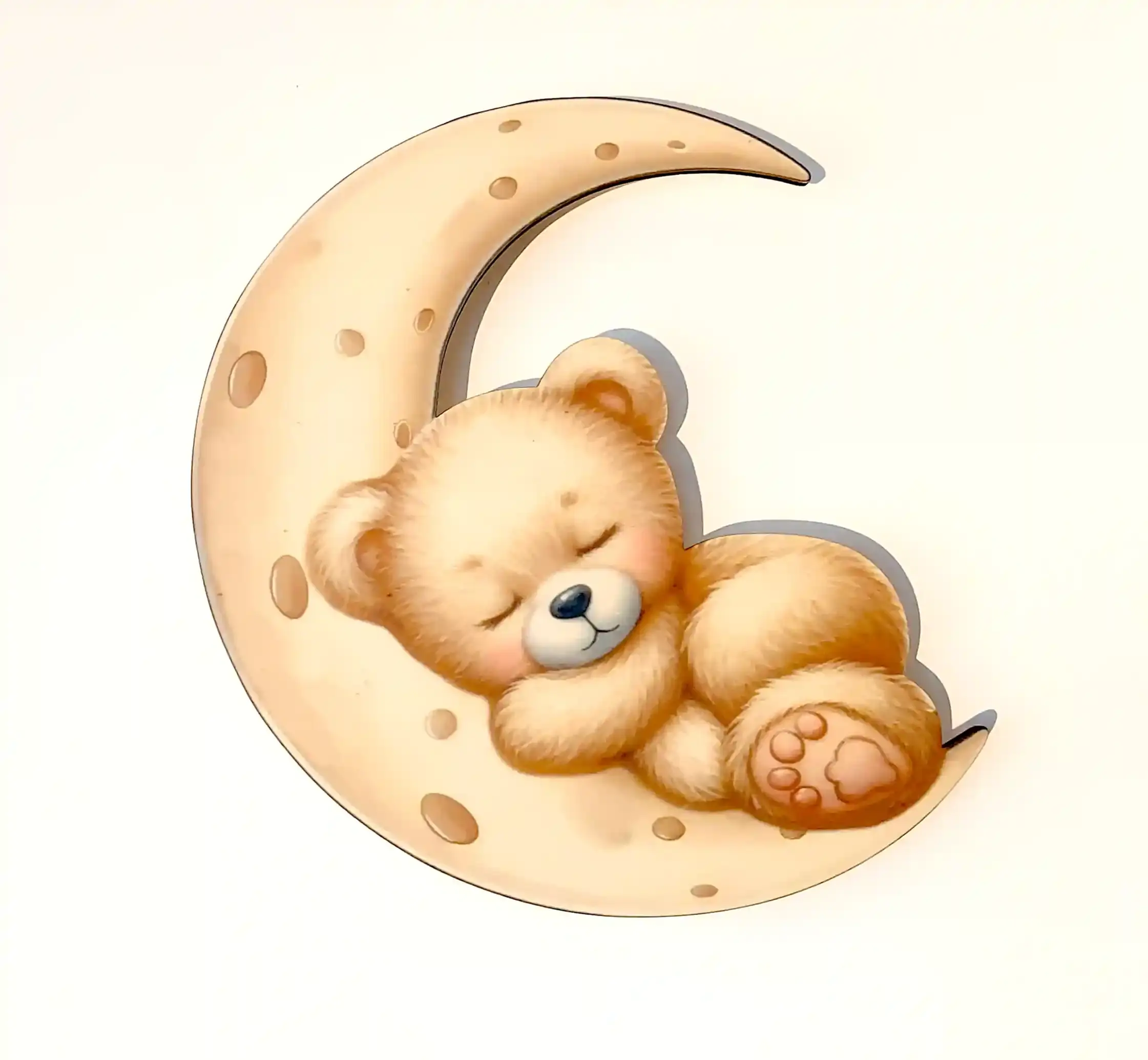 otroška stenska lučka z različnimi motivi - medvedek