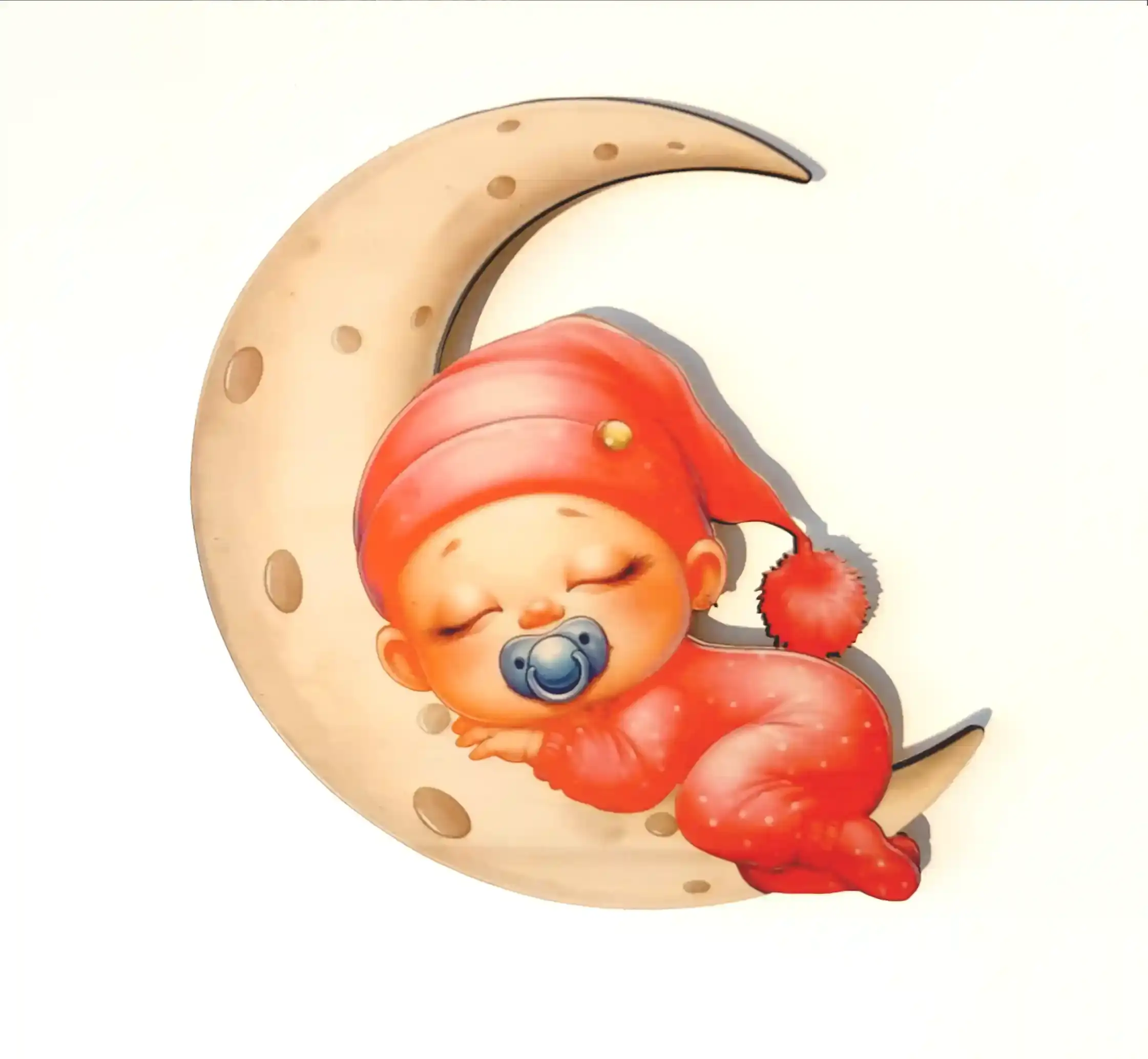 otroška stenska lučka z različnimi motivi - punčka