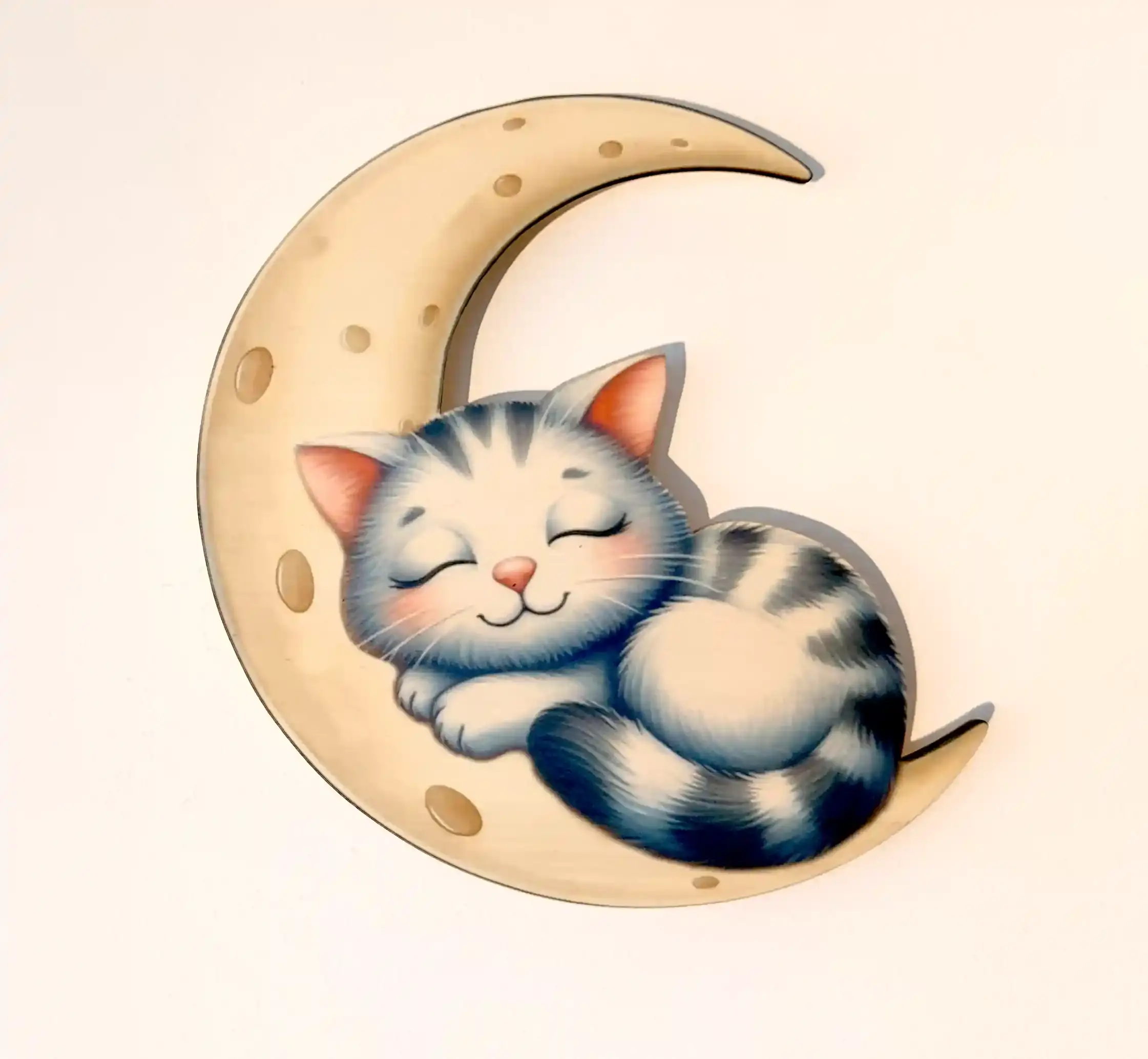 otroška stenska lučka z različnimi motivi - muca