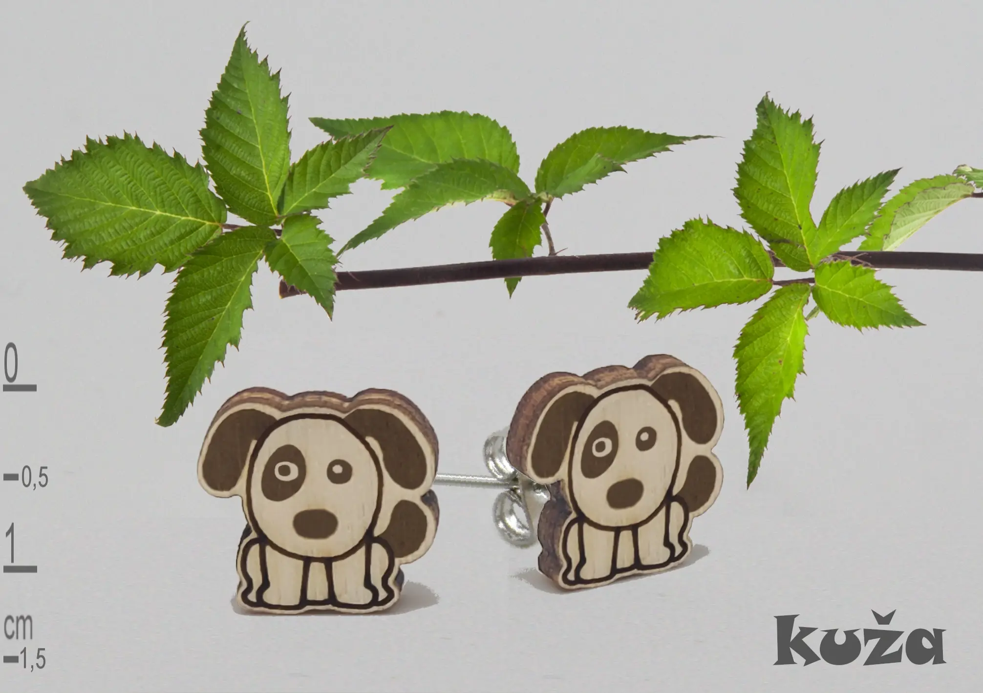 uhani kuža kužek pes