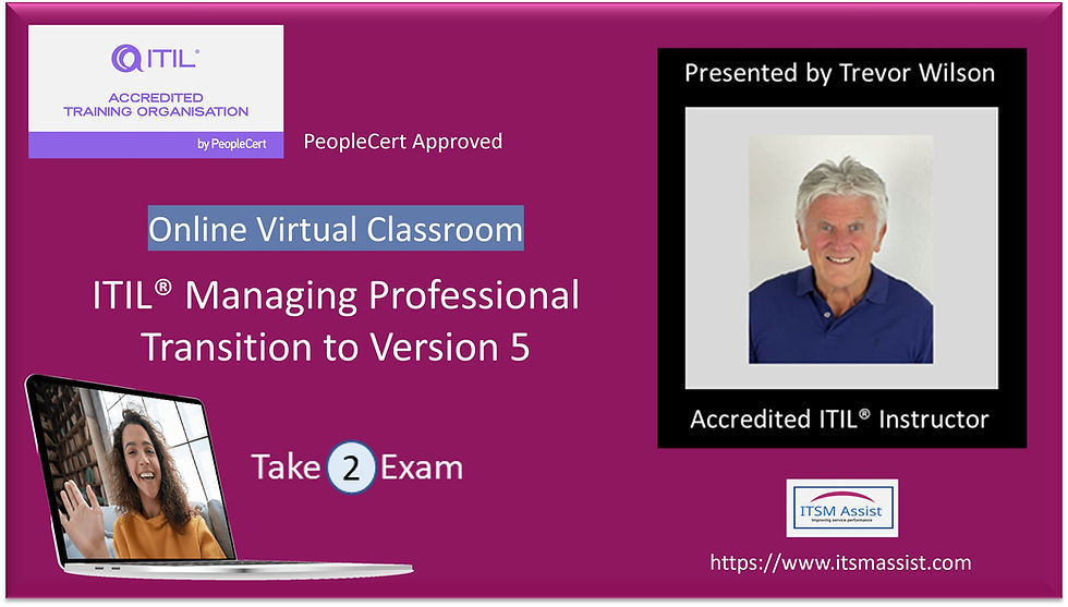 ITIL® Managing Professional Transition (Version 5) ref MPT140926