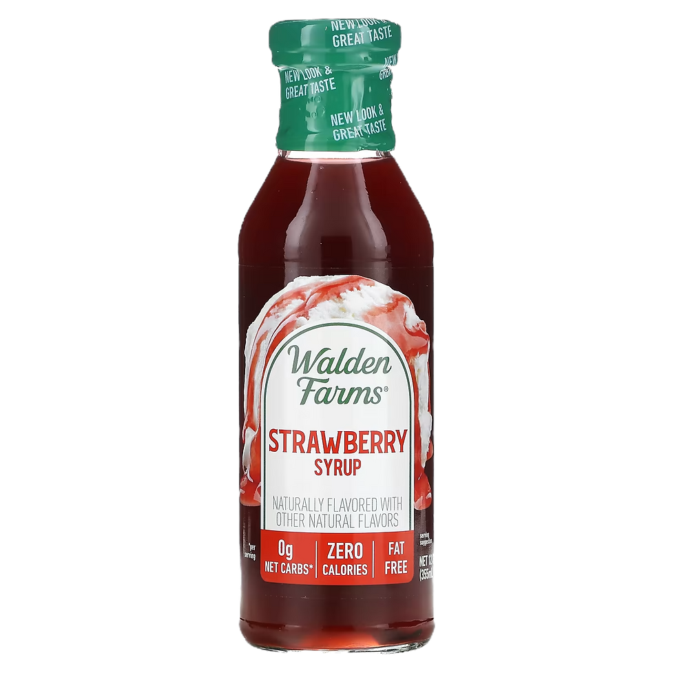 Walden Farms, Strawberry Syrup, 12 fl oz (355 ml)