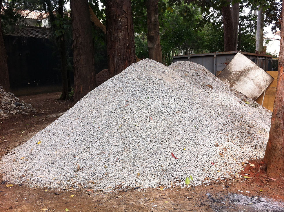 Pedrisco reciclado