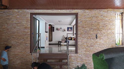 Parede de mollejón veteado tirilla o fachaleta