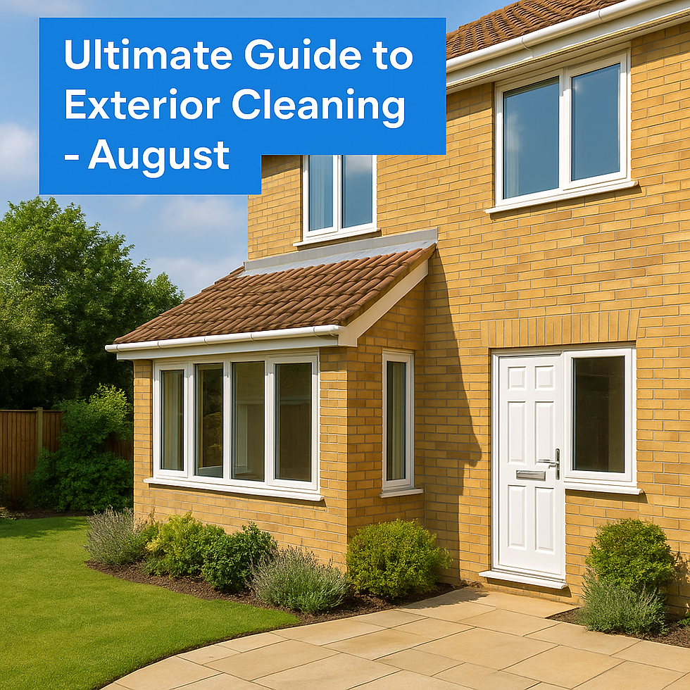 ultimate guide to exterior cleaning in august
